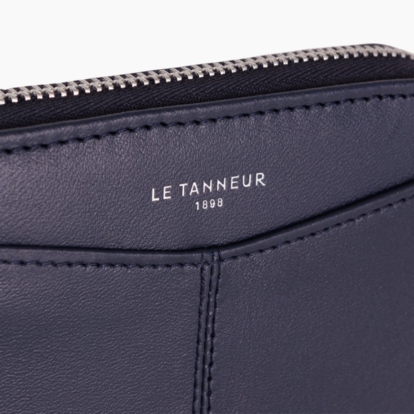 Le Tanneur Zipped Charlotte Smooth Leather Coin Purse - Picture 2 of 8